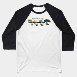 SAAB RANGE - 1970s brochure Baseball T-Shirt